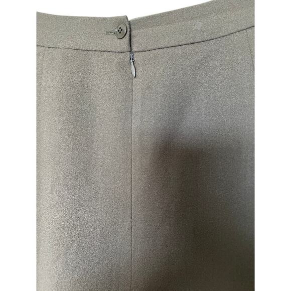 Valerie Steven’s Women’s Fully Lined Brown Wool Skirt Size 14. - Picture 3 of 4